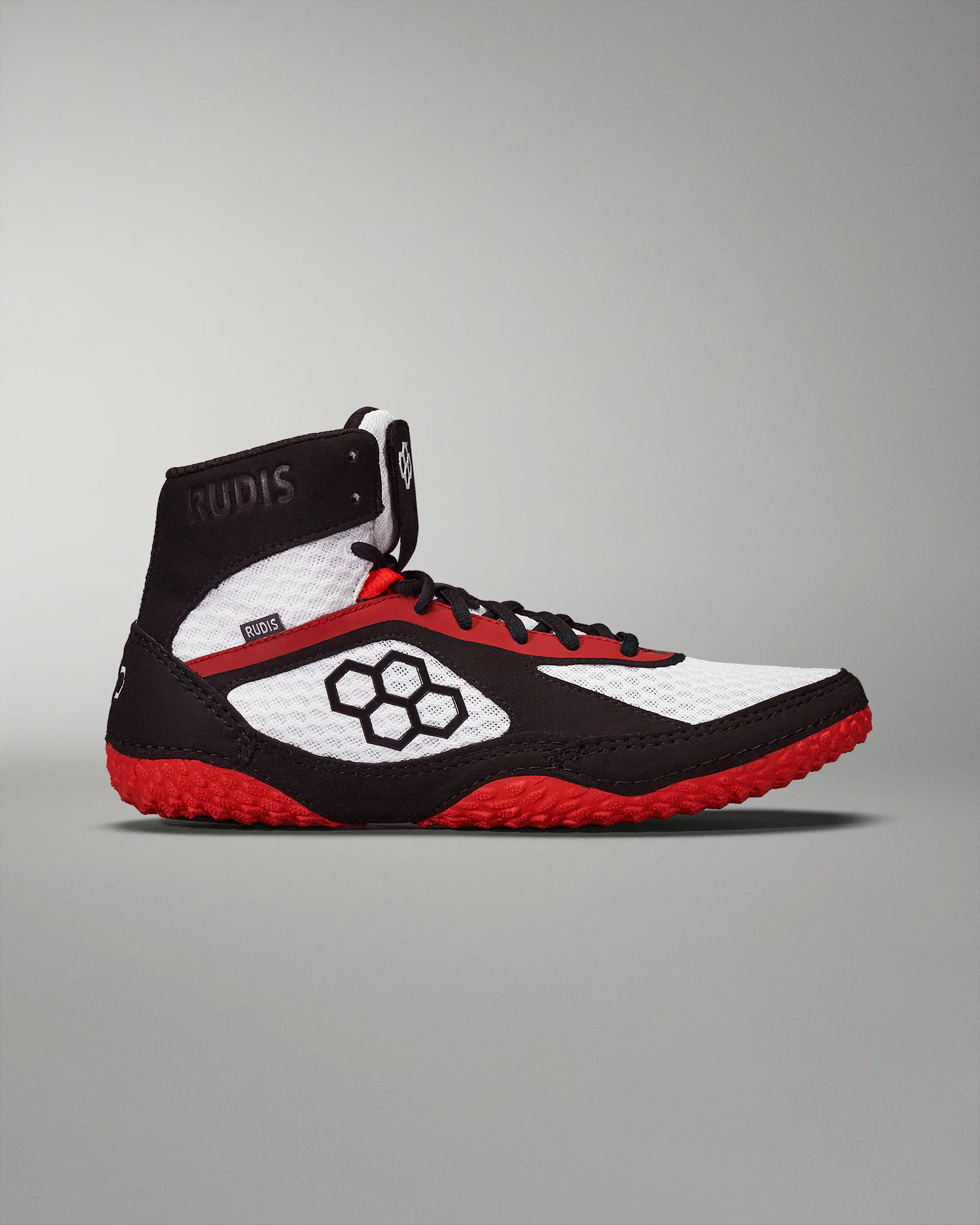 Ghete de lupte RUDIS Alpha 2.0 - Metallic Red - imagine 2