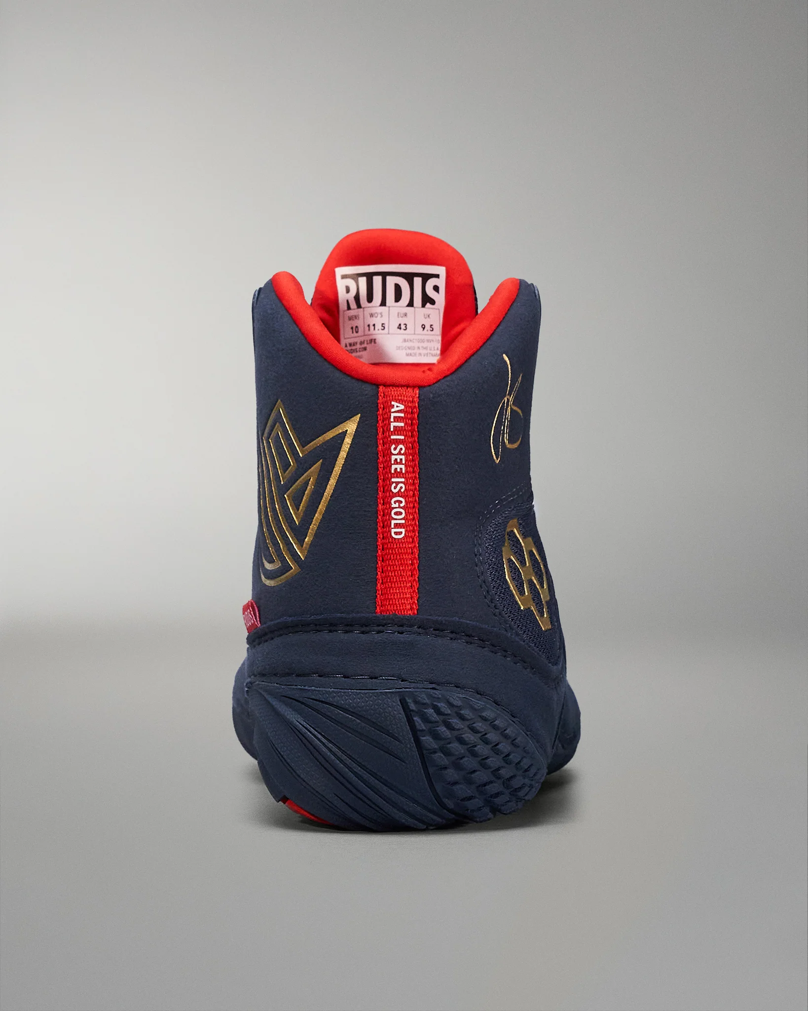 Ghete de lupte JB1- Navy - imagine 4