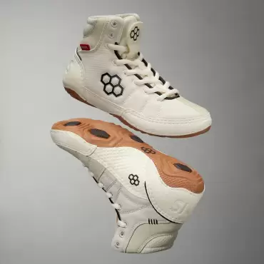 Ghete de lupte RUDIS Colt 3.0 Youth - Bone