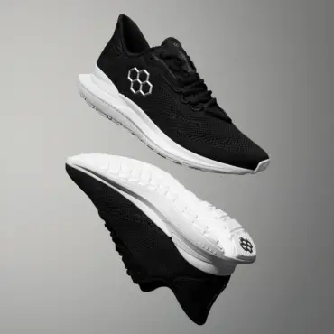 Pantofi Sport Rudis Journey Knit - Midnight White