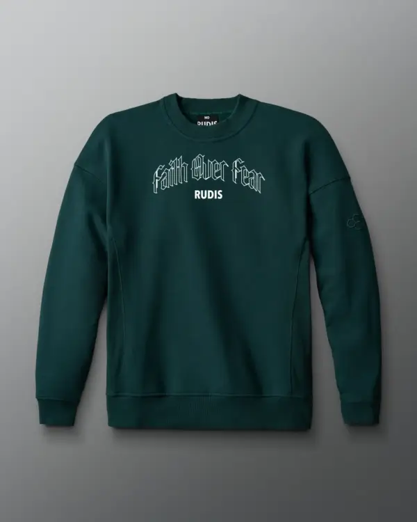 Bluză cu guler Grapple fear titan heavyweight - EAGLE GREEN