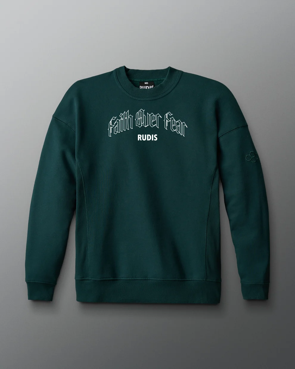 Bluză cu guler Grapple fear titan heavyweight - EAGLE GREEN