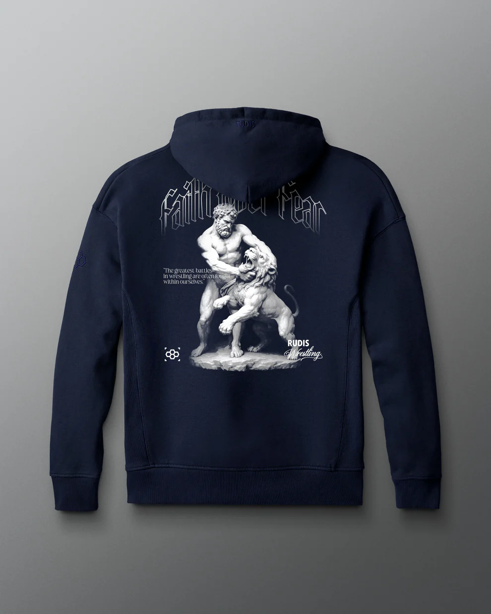 Hanorac Grapple fear titan heavyweight - NAVY - imagine 2