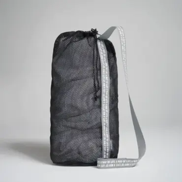 Rucsac Mesh Drawstring - BLACK