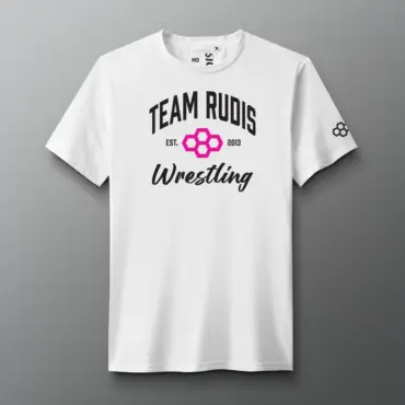 Tricou TEAM RUDIS script elite super soft - ALB