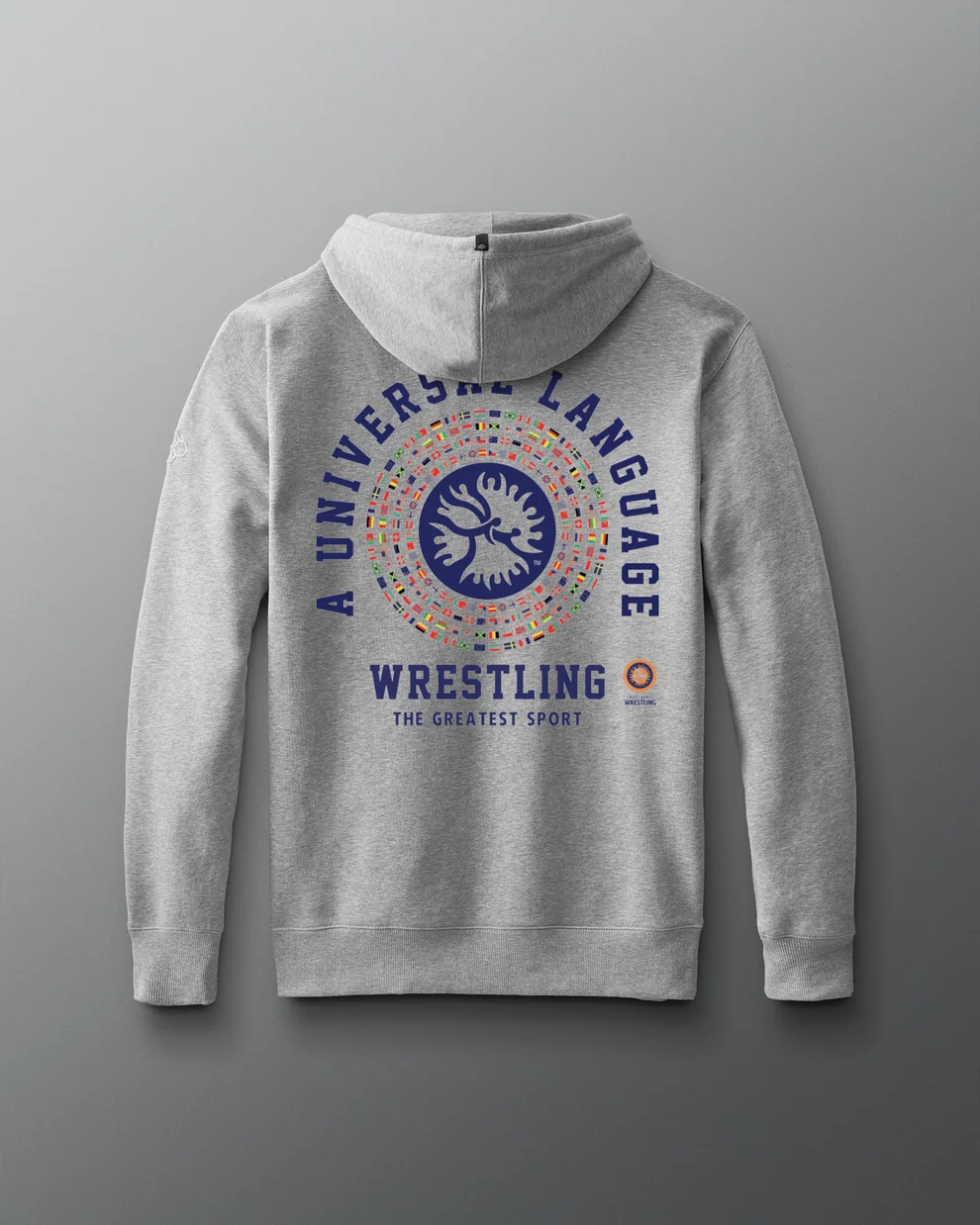 Hanorac din lână UWW Universal Language Comfort - HEATHER GREY - imagine 2