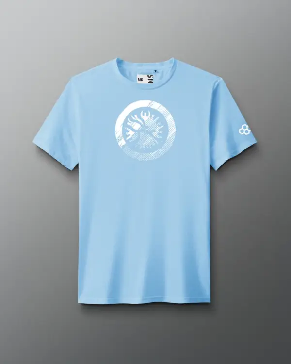 Tricou UWW Abstract emblem elite super soft - LIGHT BLUE