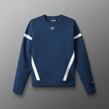 Bluză cu guler Wrestling Colorblock - Navy